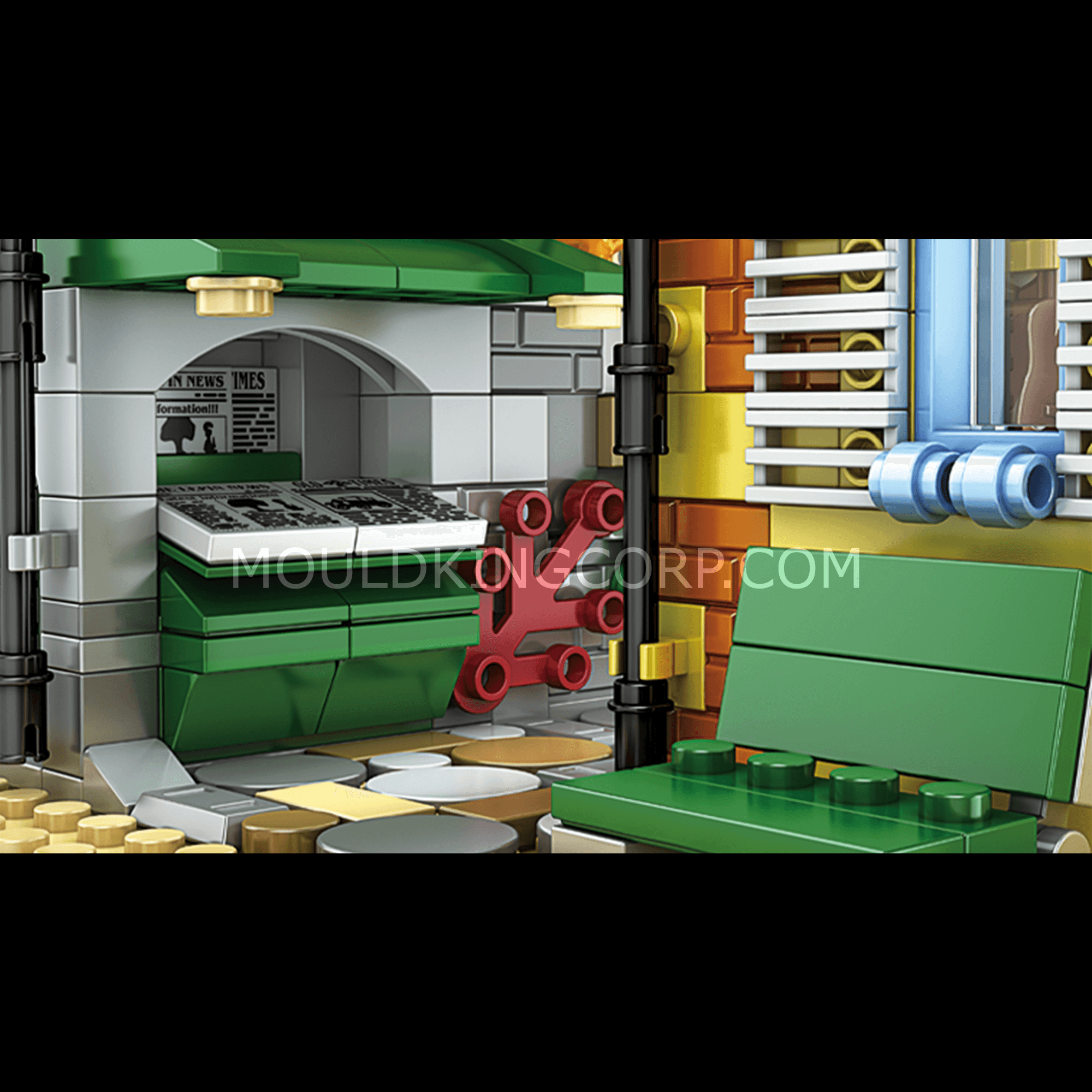 16008 Coffee House Building Set | 3,103 PCS - Image 4 of 6 | TheBrickTube