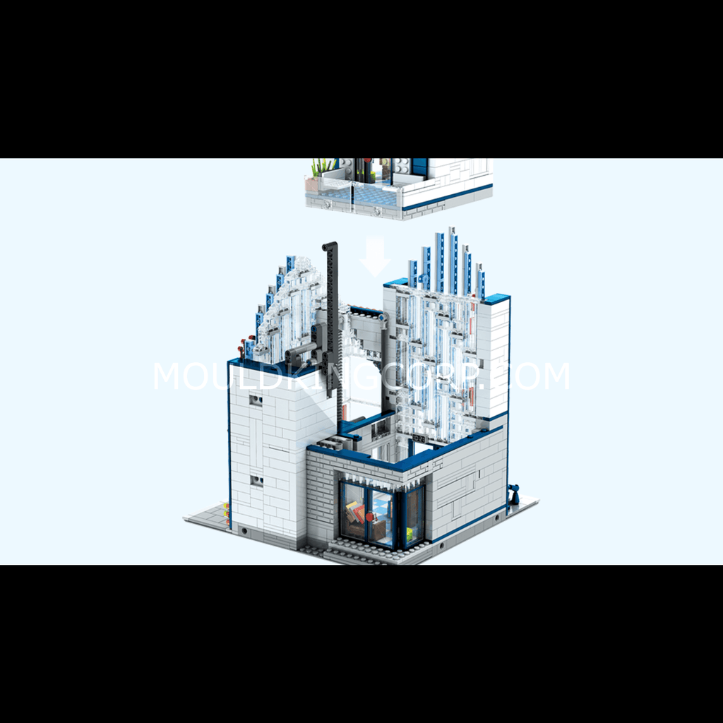 16022 Modern Library Building Set | 2,788 PCS - Image 2 of 6 | TheBrickTube