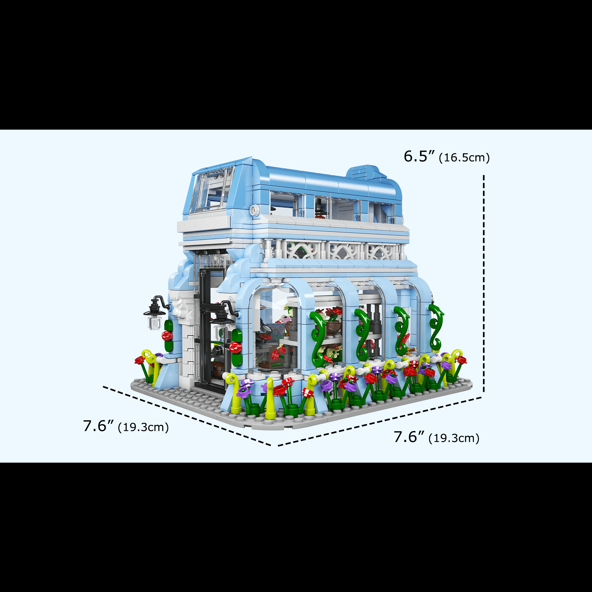 16048 Botanical Garden Model Building Set | 1,289 PCS - Image 6 of 6 | TheBrickTube