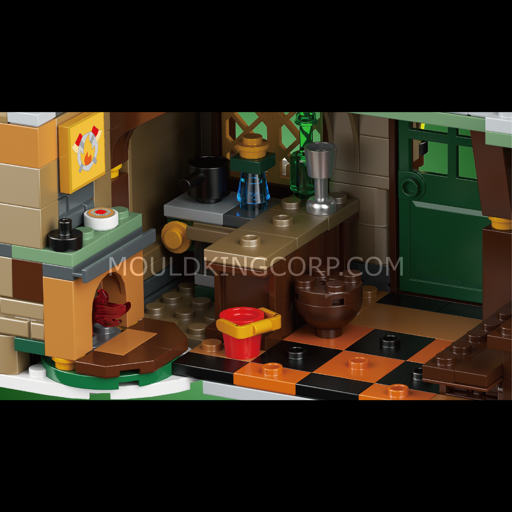16049 Christmas Cottage Building Set | 766 PCS - Image 2 of 6 | TheBrickTube
