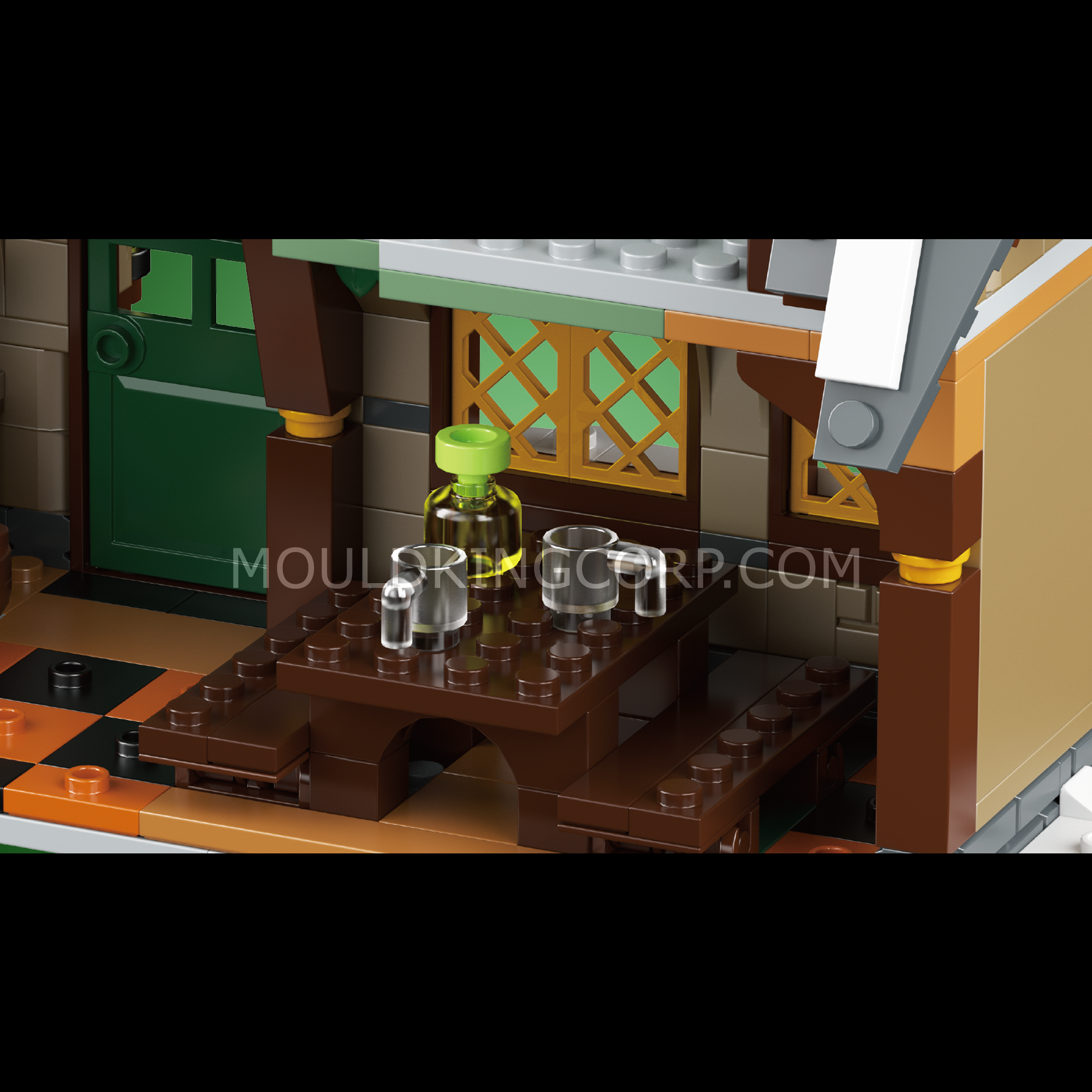 16049 Christmas Cottage Building Set | 766 PCS - Image 3 of 6 | TheBrickTube