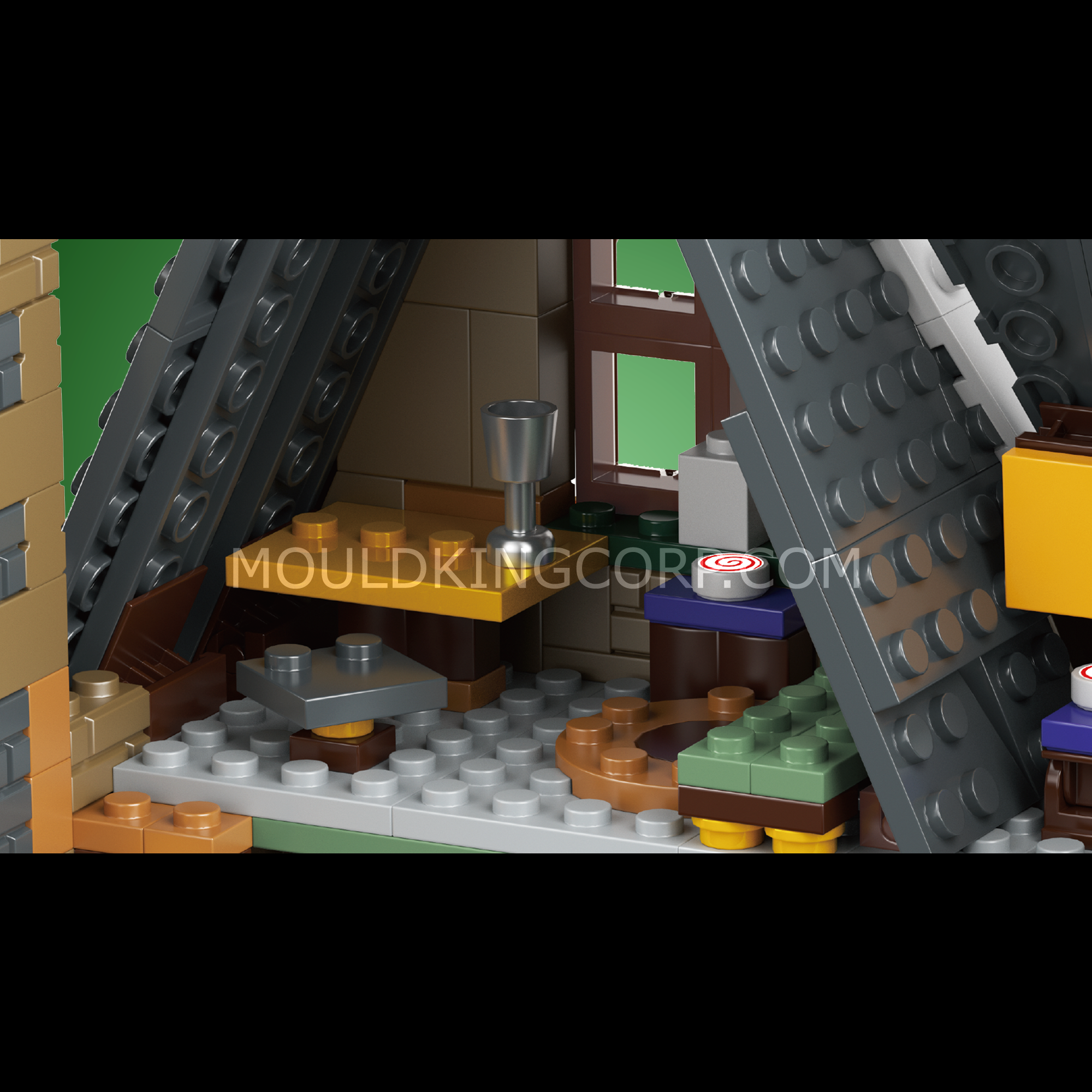 16049 Christmas Cottage Building Set | 766 PCS - Image 5 of 6 | TheBrickTube
