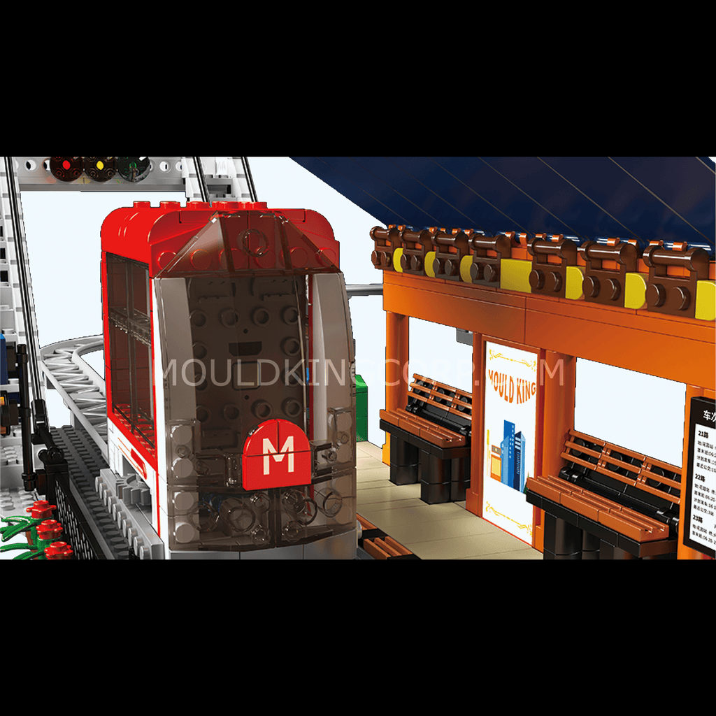 16052 Motorised Monorail Building Set | 1,488 Pcs - Image 4 of 6 | TheBrickTube