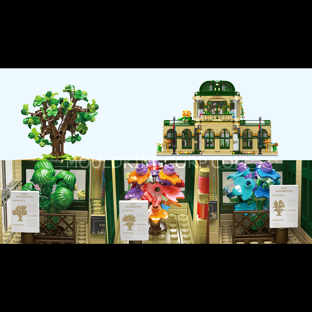 16057 Dome Botanical Gardens Building Set | 3,383 Pcs - Image 4 of 6 | TheBrickTube