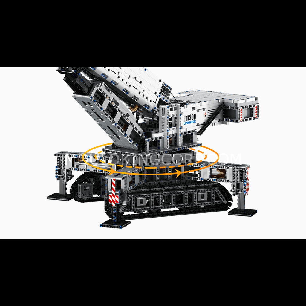 17002 Crawler Crane 11200 Building Set | 4000 PCS - Image 3 of 6 | TheBrickTube