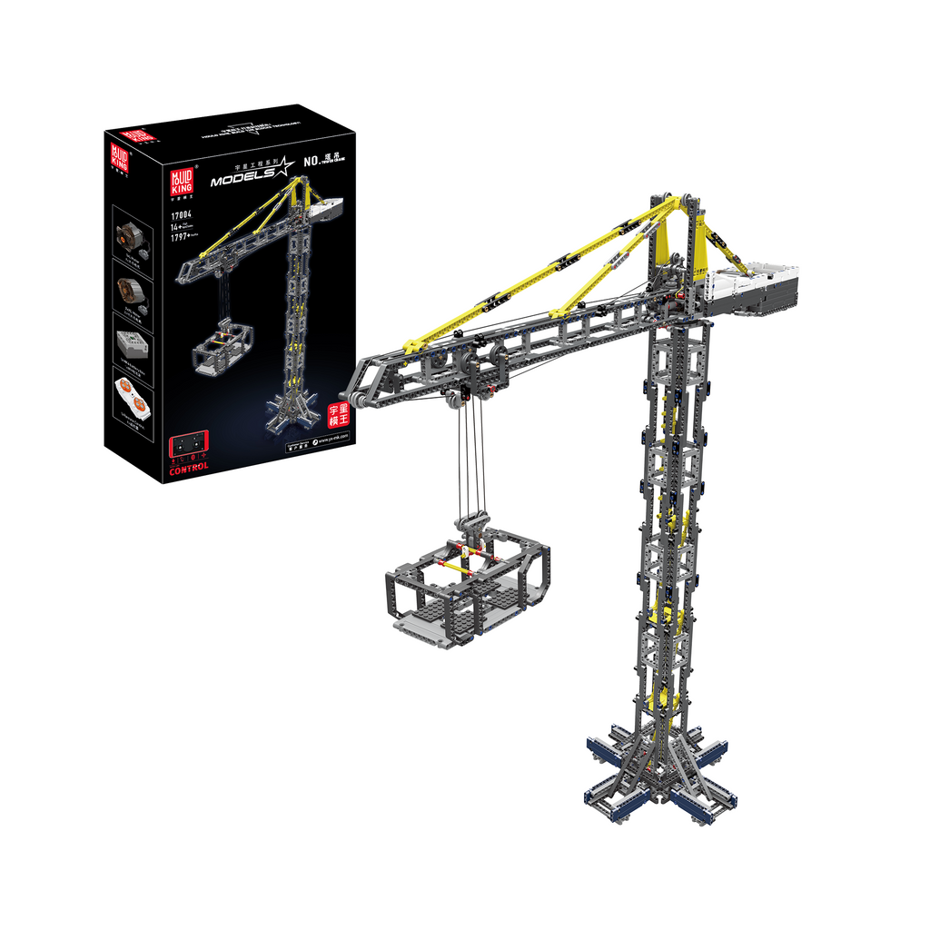 17004 Tower Crane Remote Controlled Building Set | 1,797 PCS - Main Image | TheBrickTube