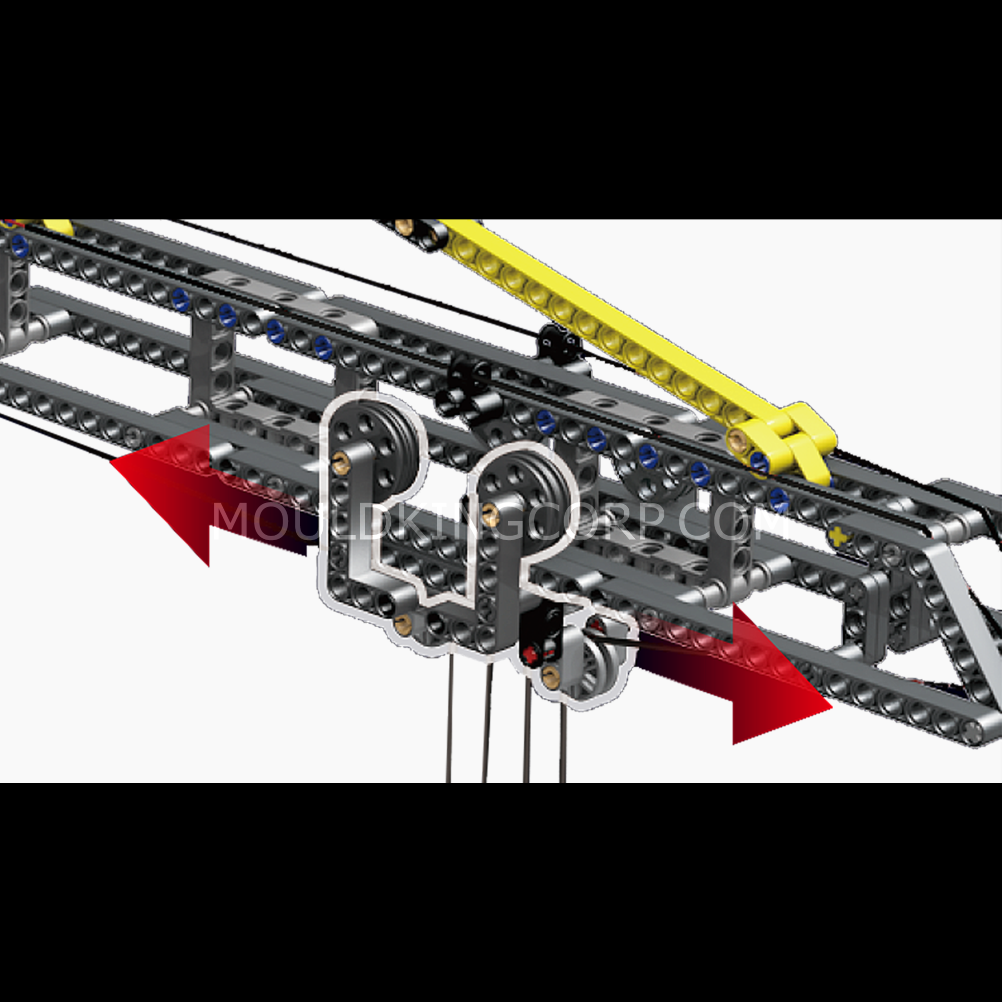 17004 Tower Crane Remote Controlled Building Set | 1,797 PCS - Image 3 of 6 | TheBrickTube