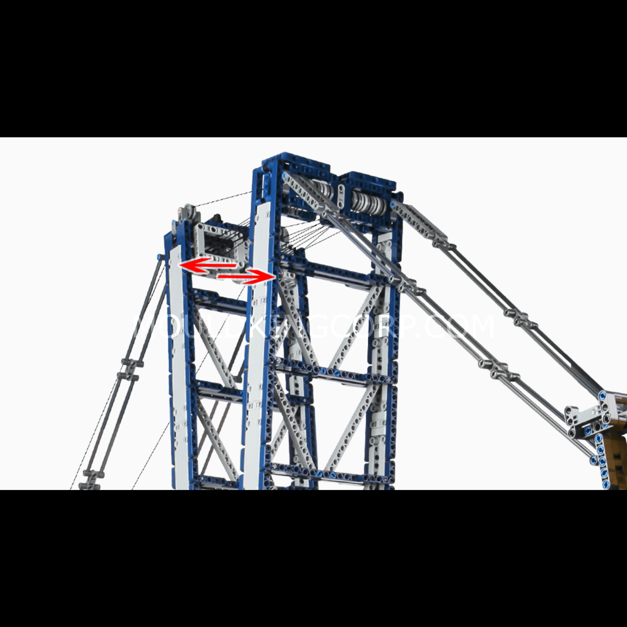 17006 Remote Controlled Bucket Wheel Excavator Building Set | 4,588 Pcs - Image 5 of 6 | TheBrickTube