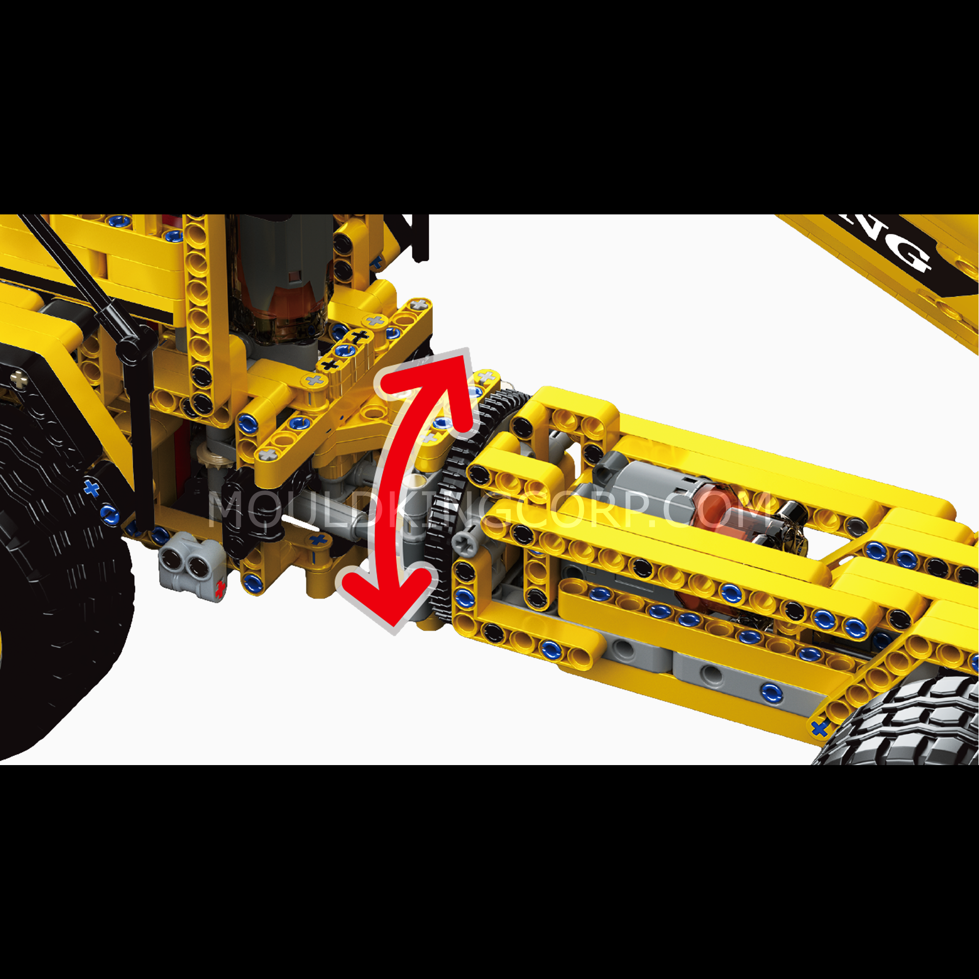 17010S Remote Control Dump Truck Building Toy Set | 1,930 PCS - Image 3 of 6 | TheBrickTube