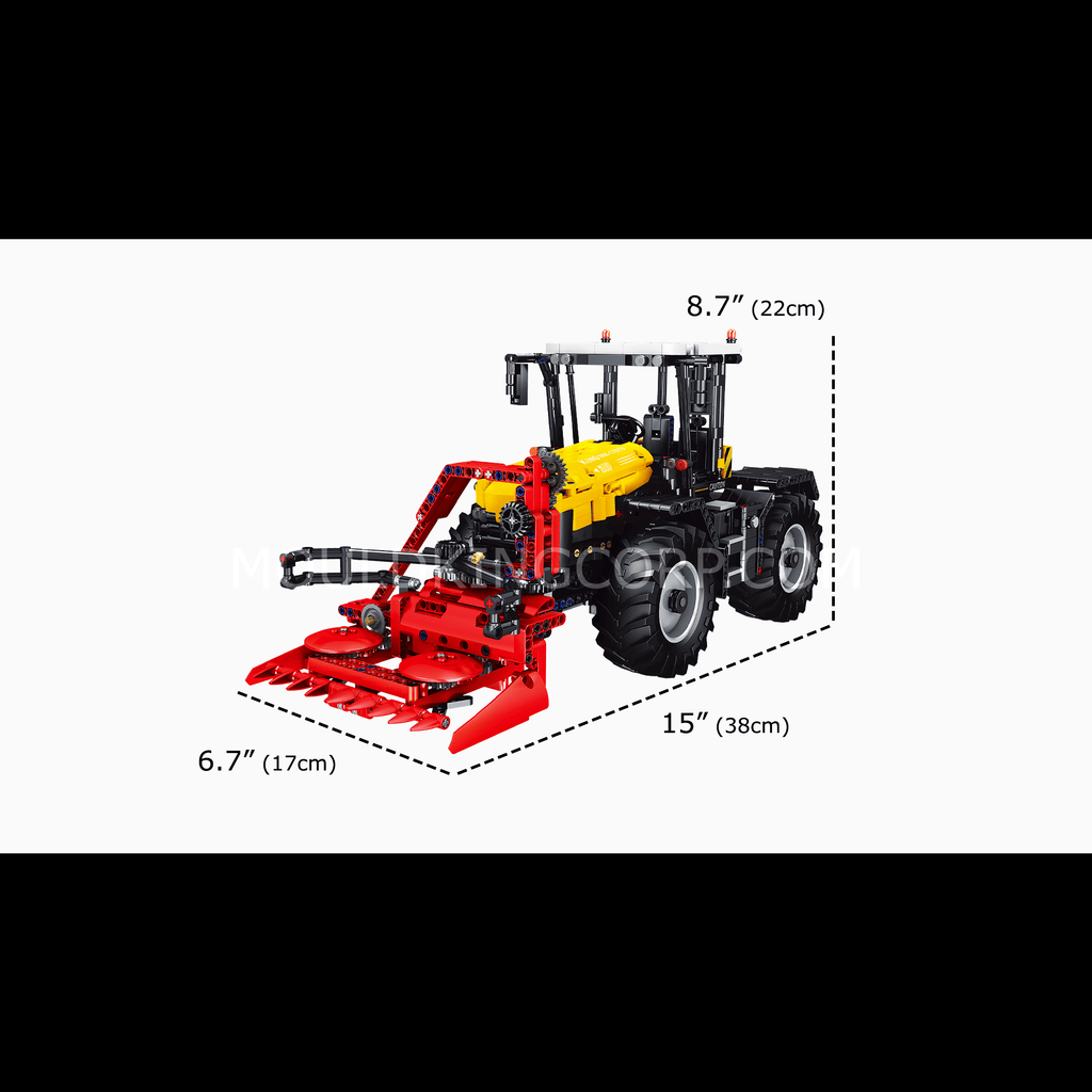 17019 Farm Tractor Remote Controlled Building Set | 2,596 PCS - Image 7 of 7 | TheBrickTube