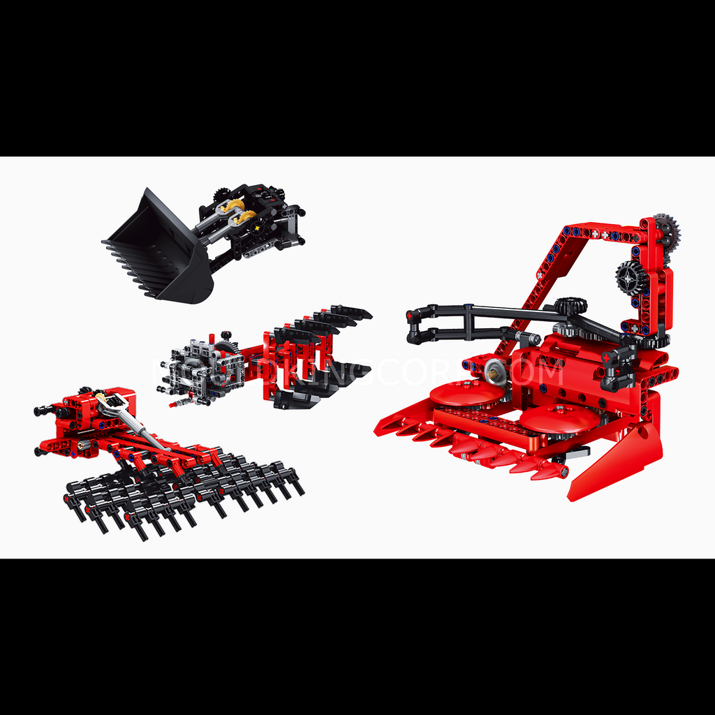 17019 Farm Tractor Remote Controlled Building Set | 2,596 PCS - Image 6 of 7 | TheBrickTube