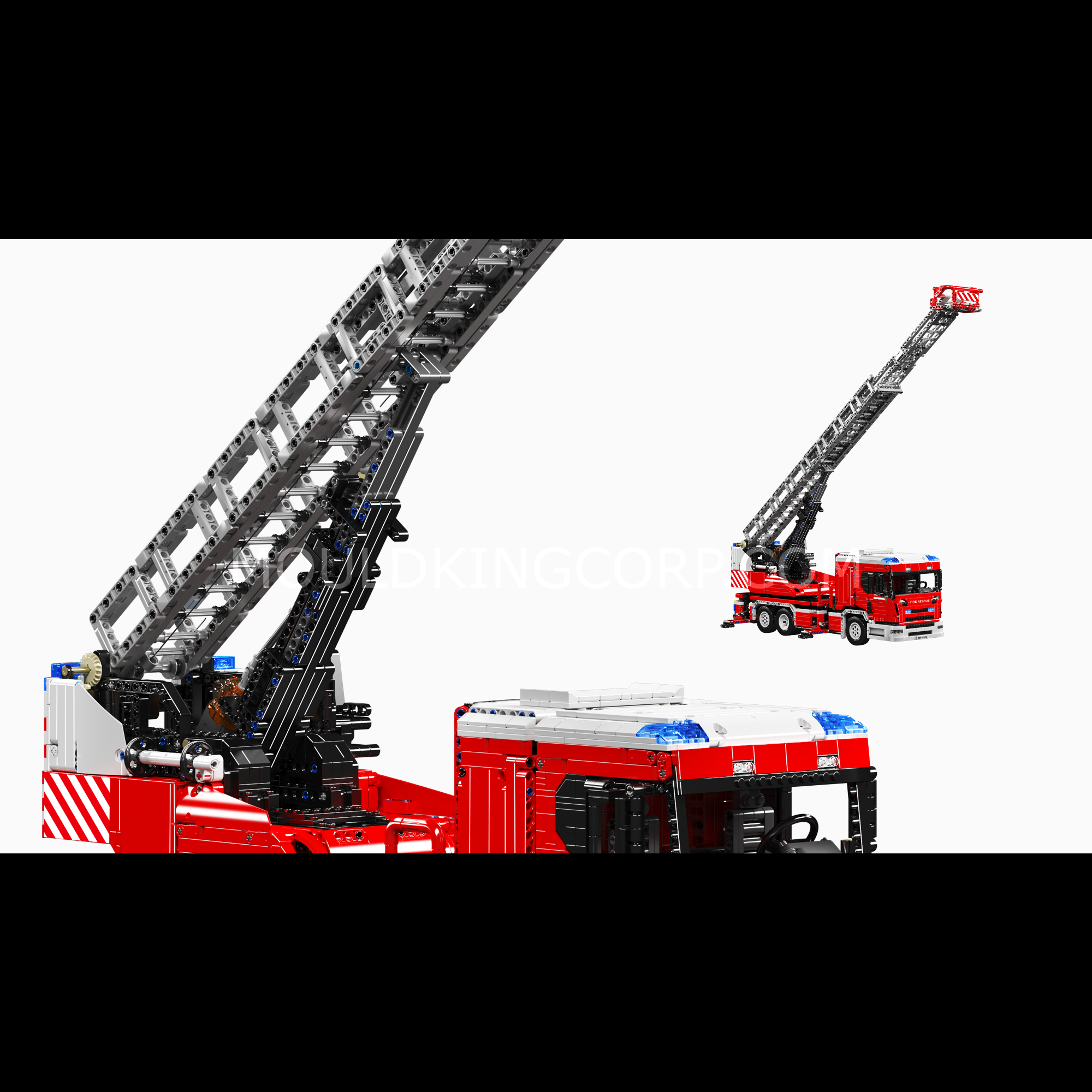 17022 Remote Controlled Firetruck Building Set | 4,886 Pcs - Image 5 of 6 | TheBrickTube