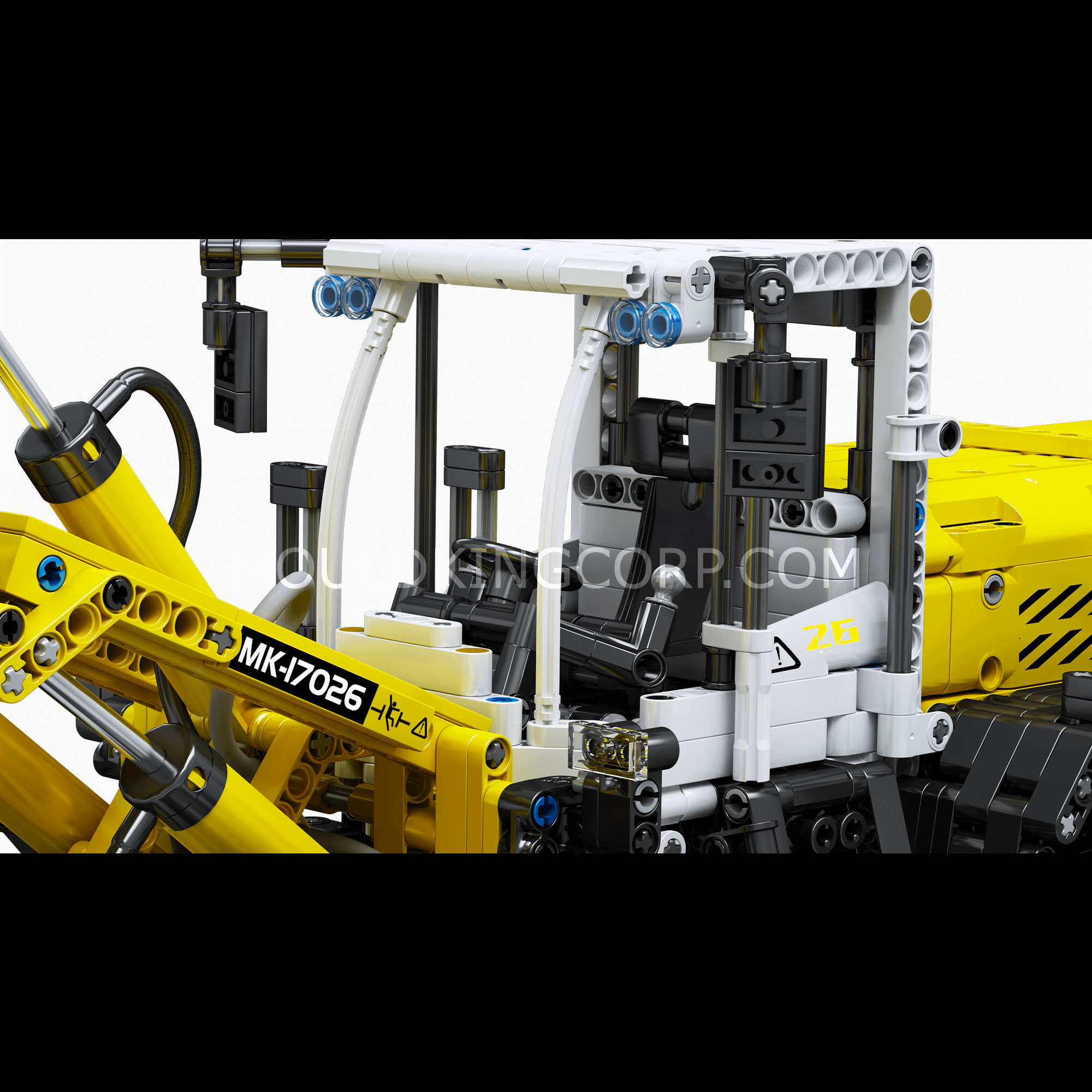 17026 Pneumatic Construction Wheel Loader Building Set | 1,803 Pcs - Image 2 of 6 | TheBrickTube