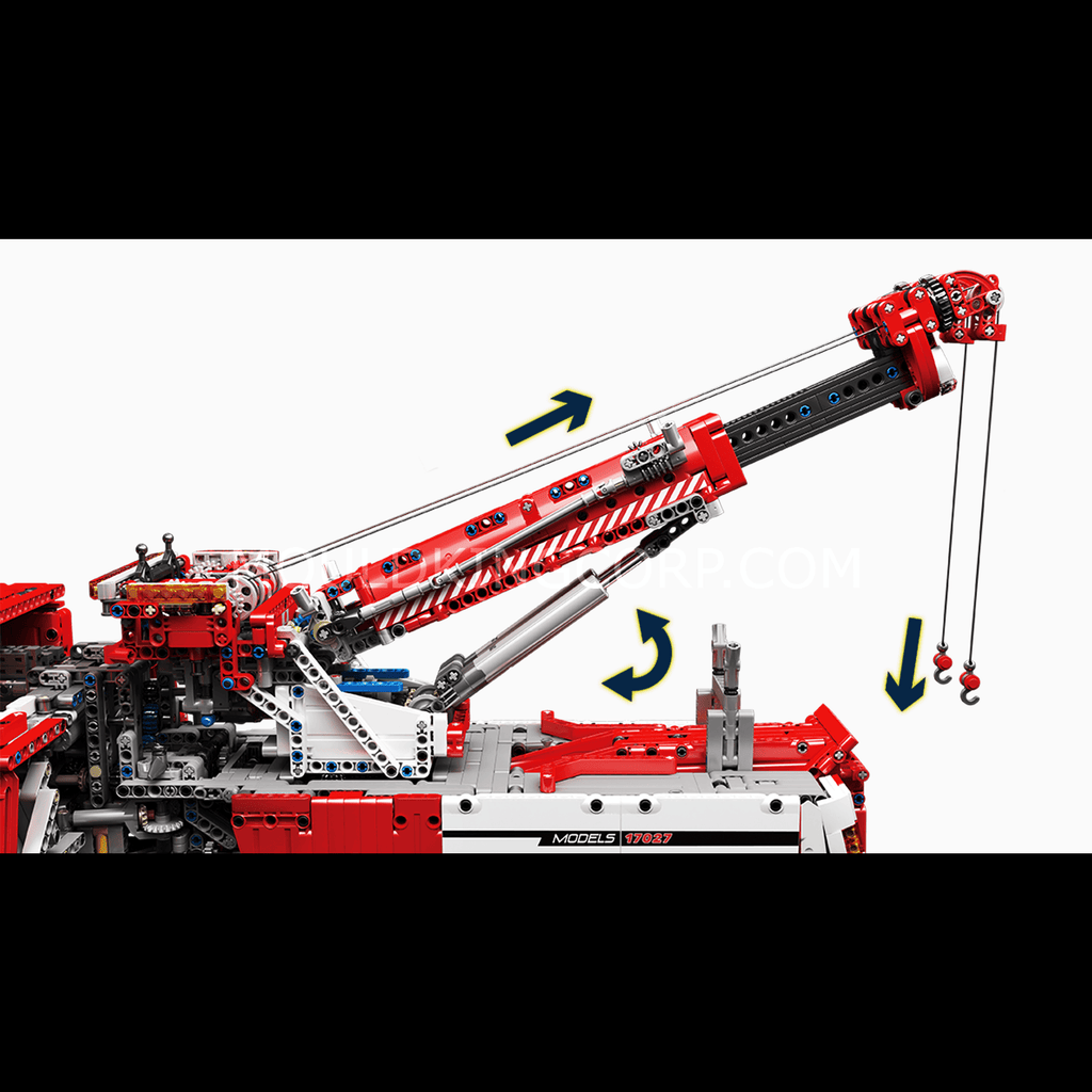17027 Remote Controlled Fire & Rescue Truck Building Set | 4,883 Pcs - Image 2 of 6 | TheBrickTube