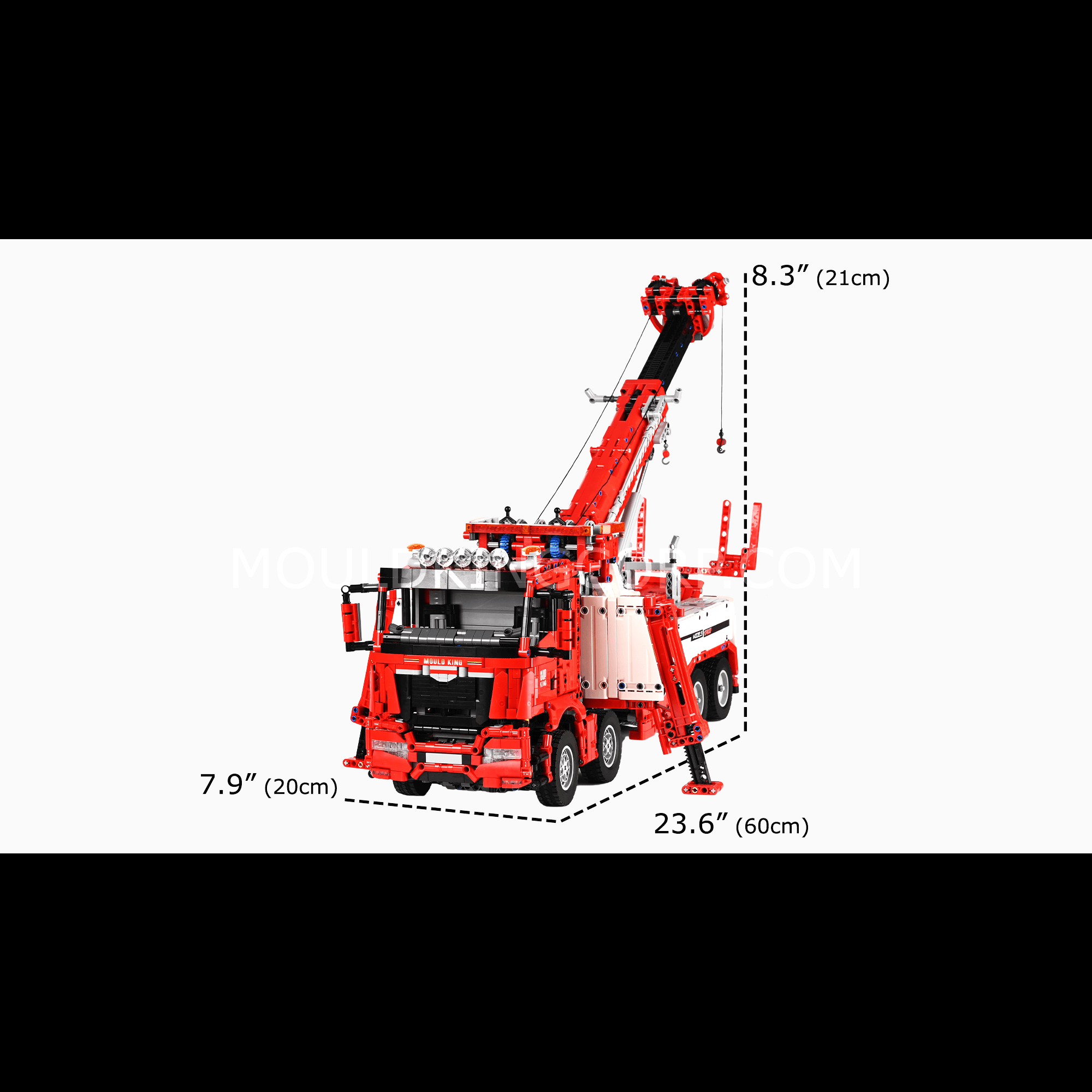 17027 Remote Controlled Fire & Rescue Truck Building Set | 4,883 Pcs - Image 6 of 6 | TheBrickTube