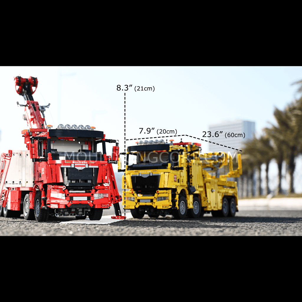 17028 Remote Controlled Fire & Rescue Truck Building Set | 4,883 PCS - Image 6 of 6 | TheBrickTube