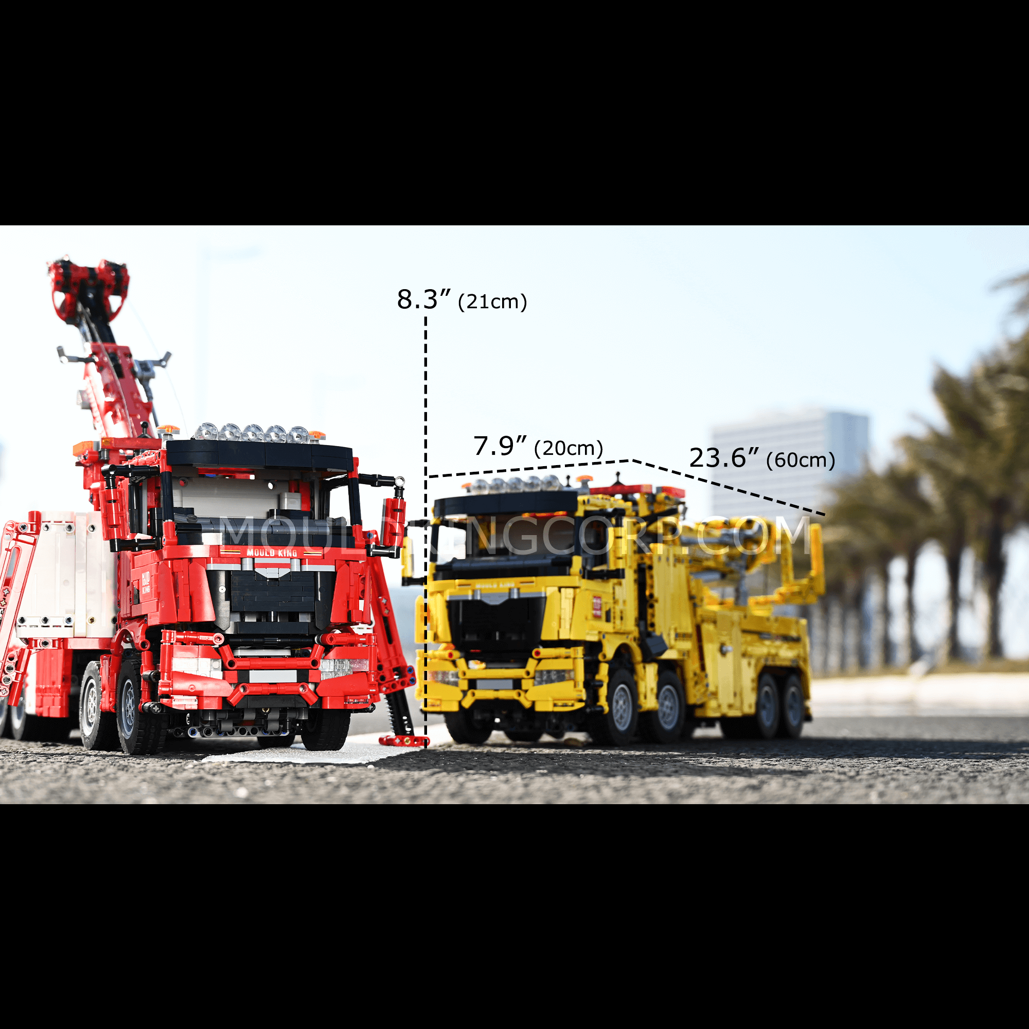 17028 Remote Controlled Fire & Rescue Truck Building Set | 4,883 PCS - Image 6 of 6 | TheBrickTube