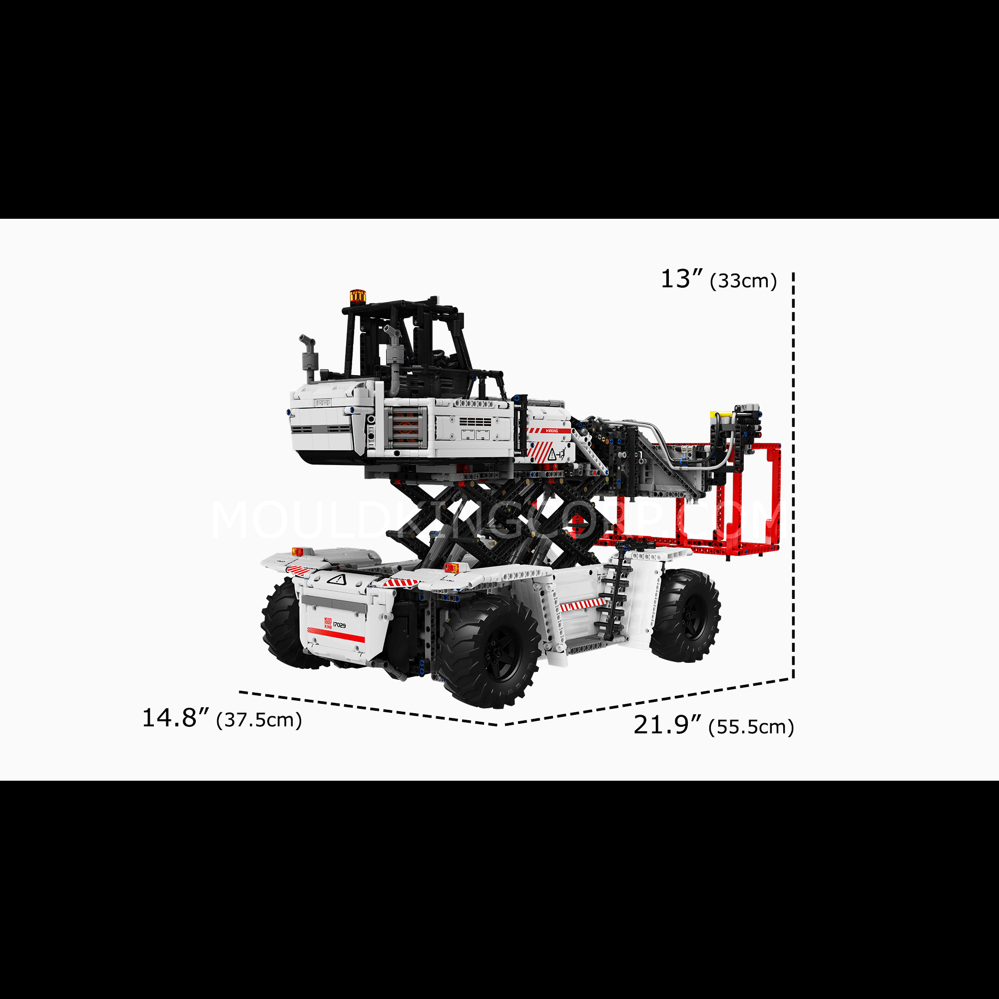 17029/17030 Container Forklift Remote Controlled Building Set | 4,878 PCS - Image 6 of 12 | TheBrickTube