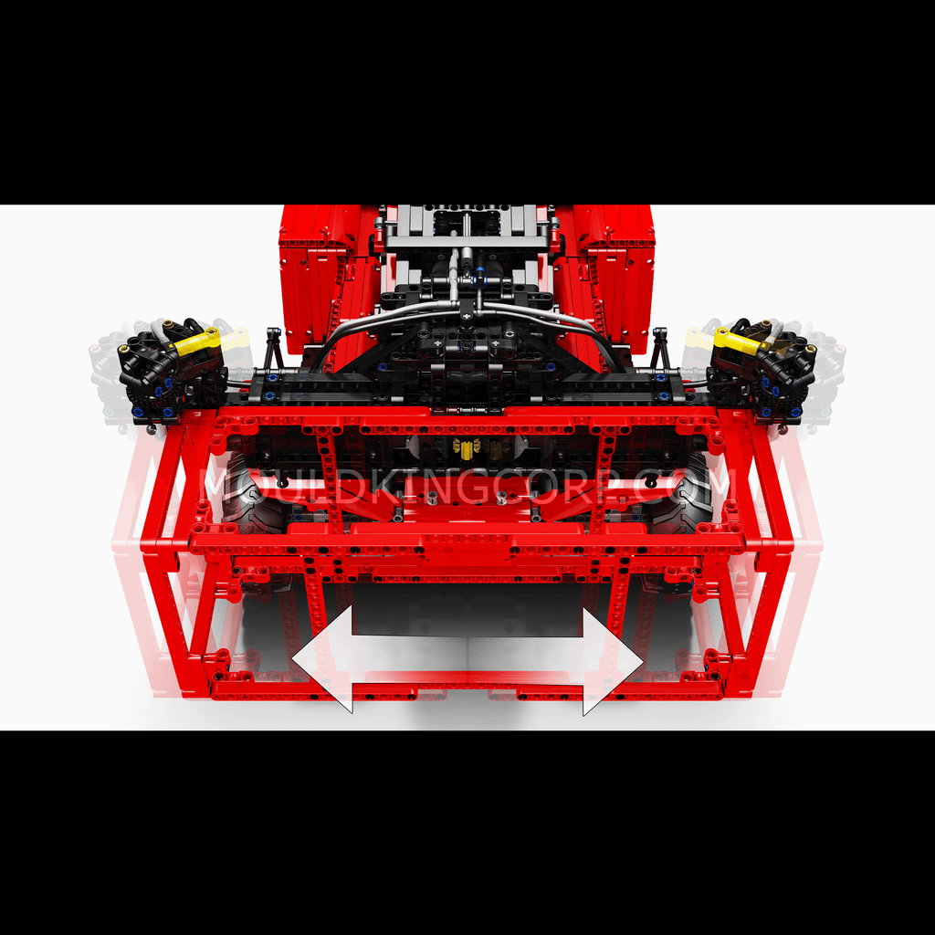 17029/17030 Container Forklift Remote Controlled Building Set | 4,878 PCS - Image 10 of 12 | TheBrickTube