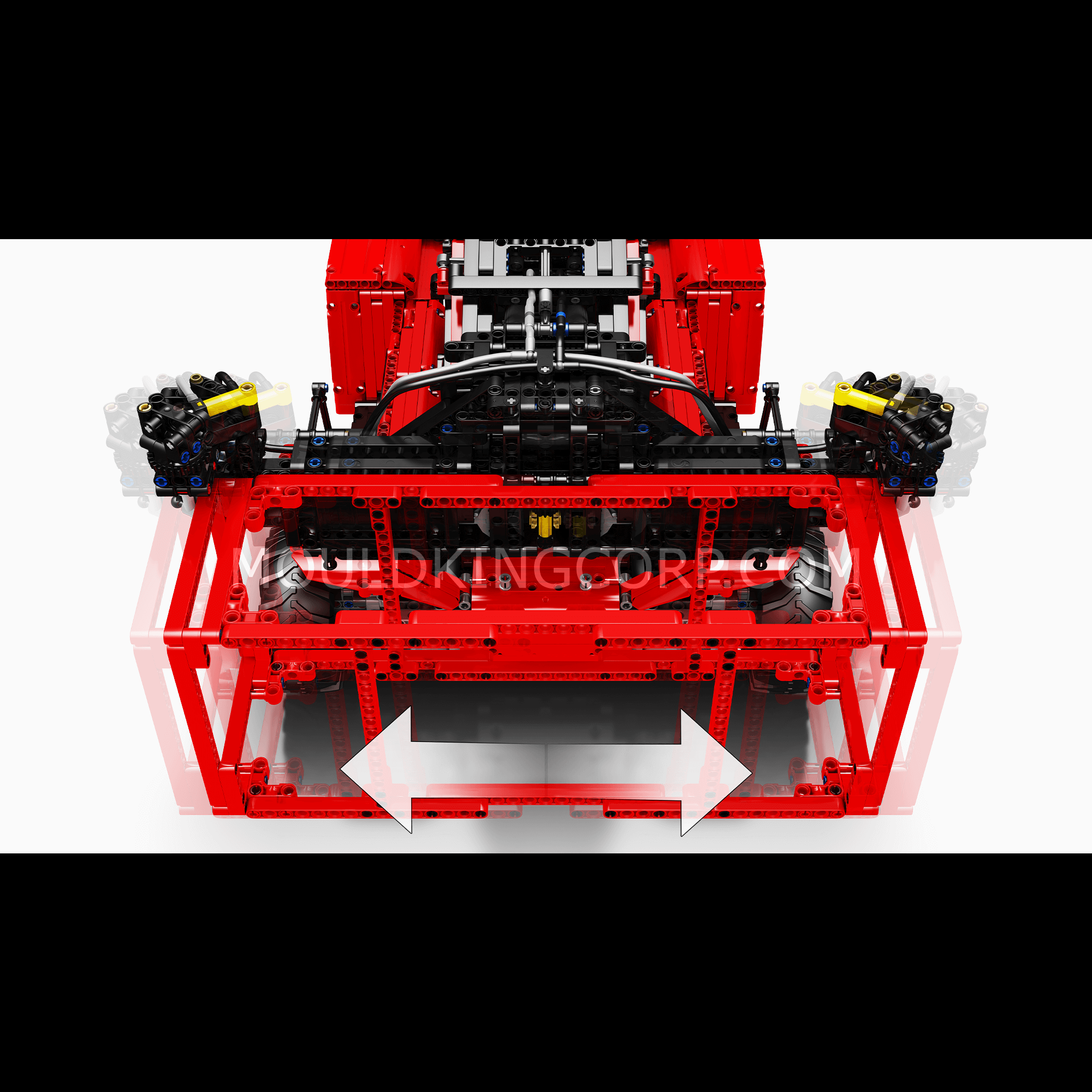 17029/17030 Container Forklift Remote Controlled Building Set | 4,878 PCS - Image 10 of 12 | TheBrickTube