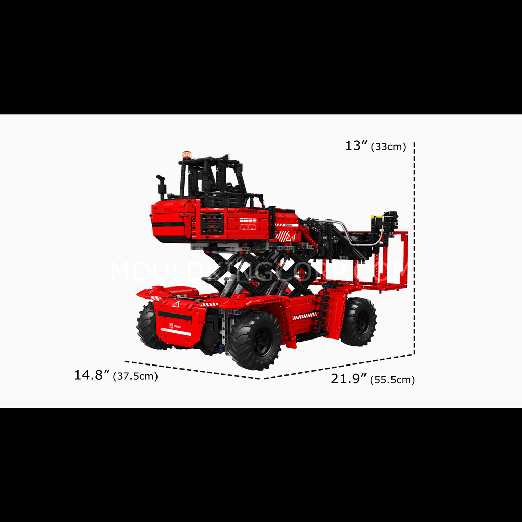 17029/17030 Container Forklift Remote Controlled Building Set | 4,878 PCS - Image 12 of 12 | TheBrickTube