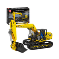 17032/17033 Mechanical Digger Building Model Set | 1,828 PCS - Main Image | TheBrickTube