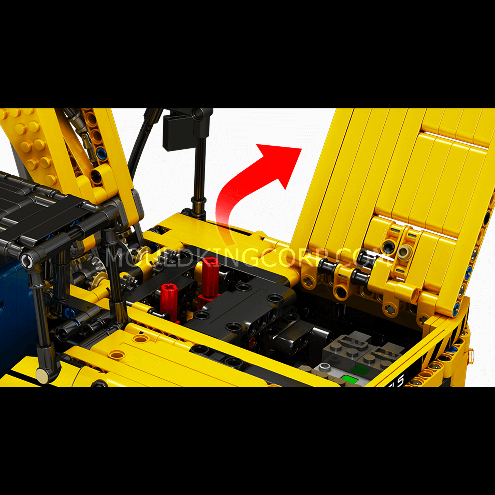 17032/17033 Mechanical Digger Building Model Set | 1,828 PCS - Image 3 of 12 | TheBrickTube