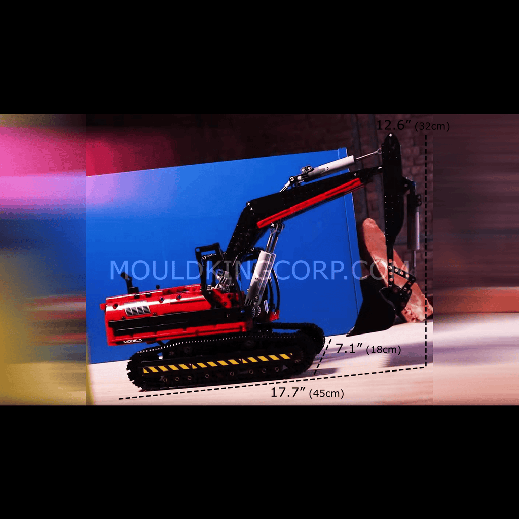 17032/17033 Mechanical Digger Building Model Set | 1,828 PCS - Image 12 of 12 | TheBrickTube
