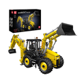 17036 Backhoe Loader Remote Controlled Building Set | 2,239 PCS - Main Image | TheBrickTube