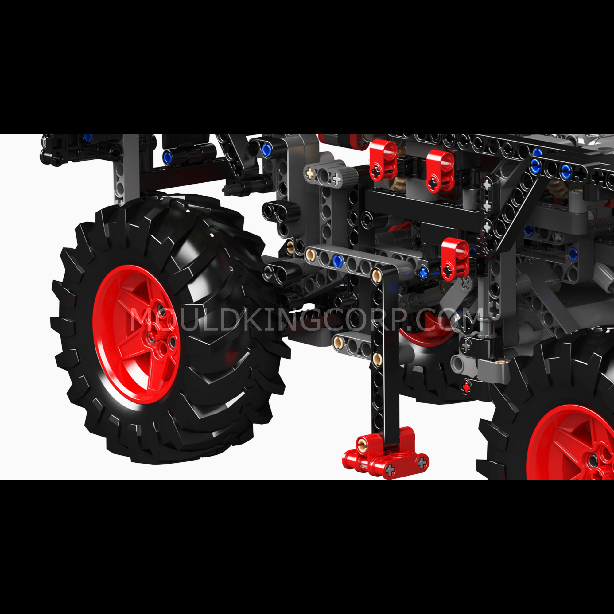 17038 4x4 Off-Road Logging Truck Building Kit | 2,002 Pcs | Building Blocks Set - Image 2 of 6 | TheBrickTube