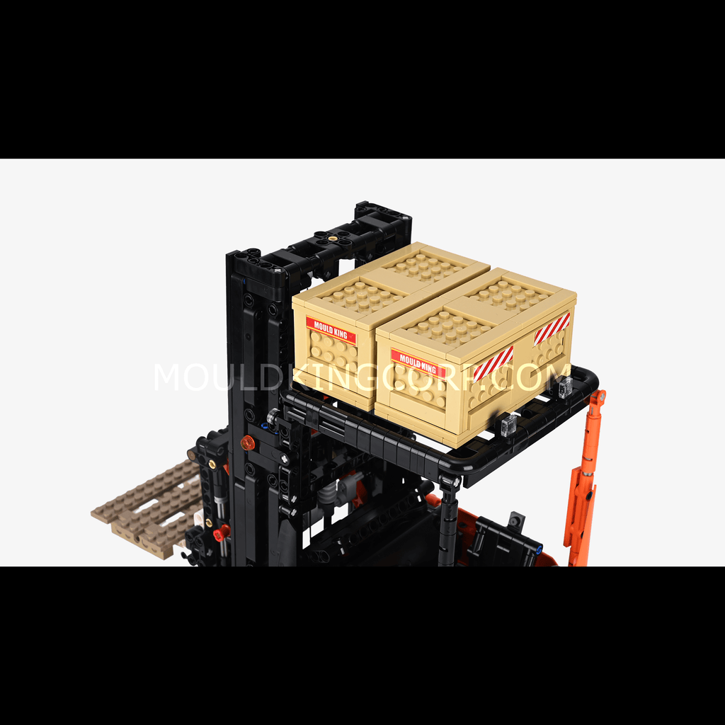 17040 Shelf Forklift Model Building Set | 1,506 PCS - Image 5 of 6 | TheBrickTube