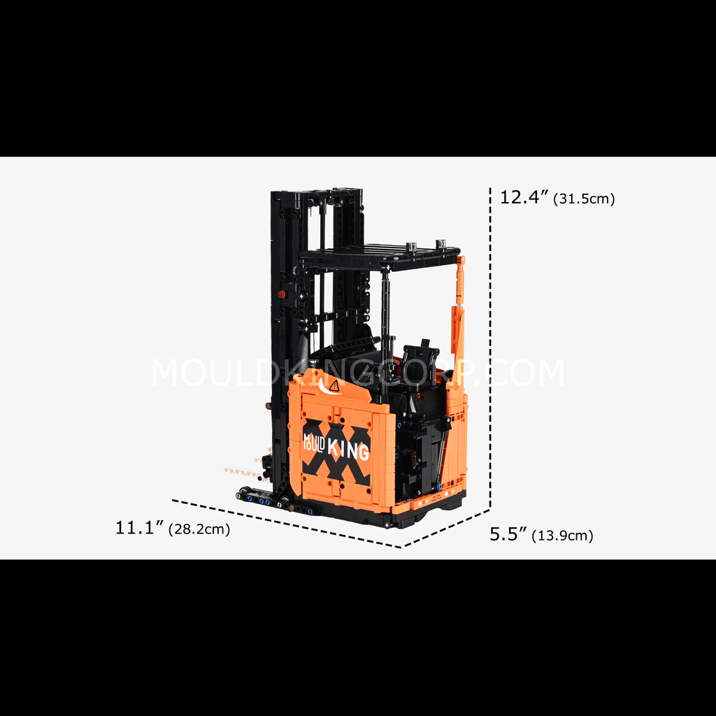 17040 Shelf Forklift Model Building Set | 1,506 PCS - Image 6 of 6 | TheBrickTube