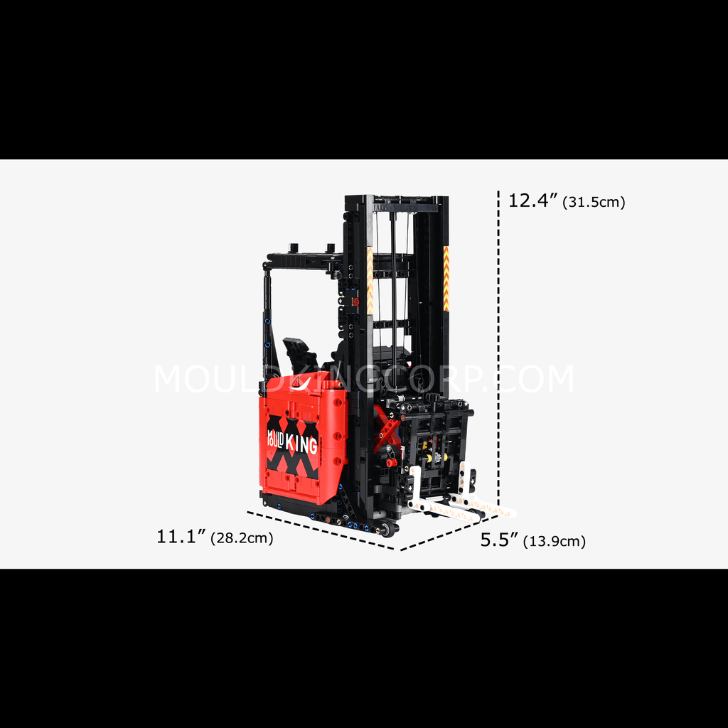 17041 Remote Controlled Forklift Building Set | 1,506 PCS - Image 6 of 6 | TheBrickTube