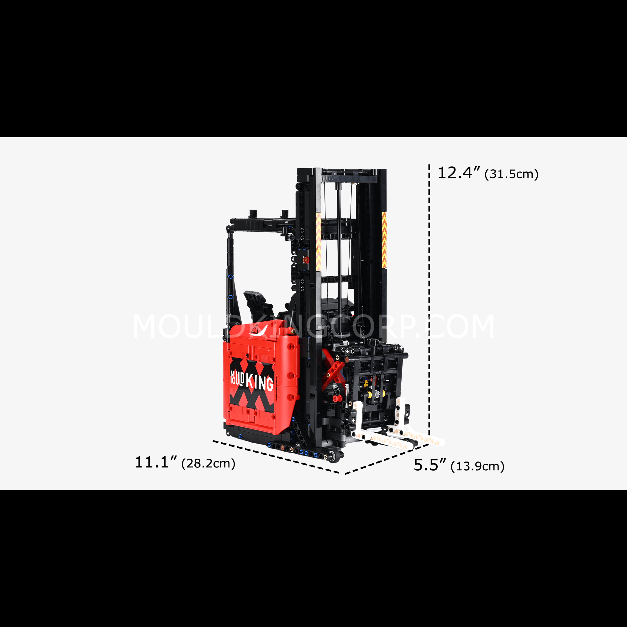 17041 Remote Controlled Forklift Building Set | 1,506 PCS - Image 6 of 6 | TheBrickTube