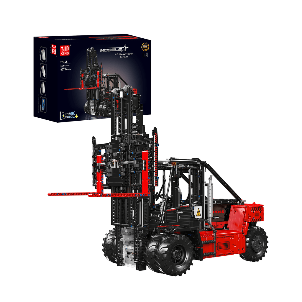 17044/17045 Heavy-Duty Forklift Remote Controlled Building Set | 4,579 Pcs - Main Image | TheBrickTube