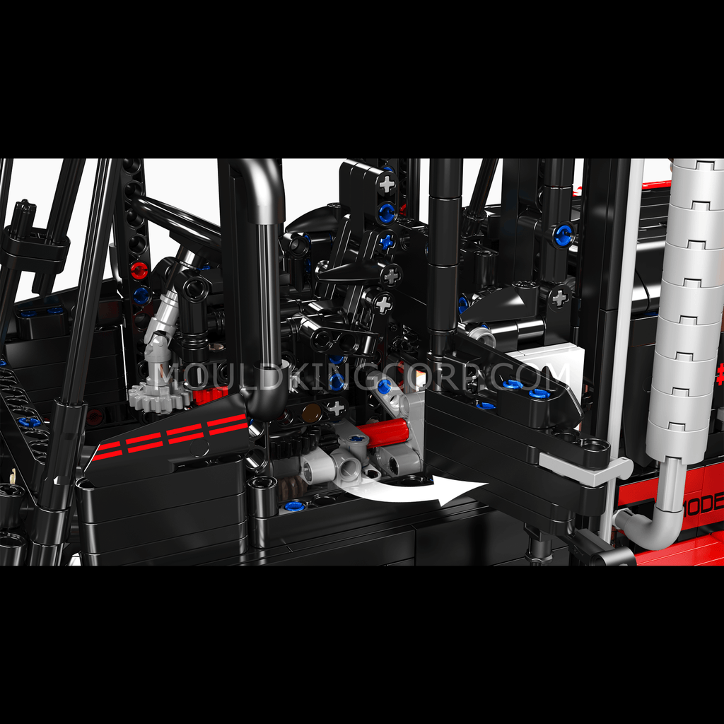 17044/17045 Heavy-Duty Forklift Remote Controlled Building Set | 4,579 Pcs - Image 2 of 12 | TheBrickTube