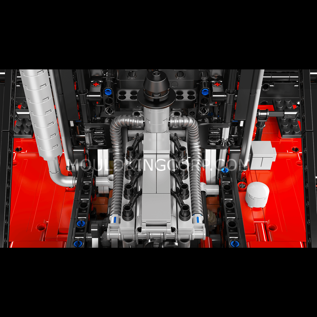 17044/17045 Heavy-Duty Forklift Remote Controlled Building Set | 4,579 Pcs - Image 3 of 12 | TheBrickTube