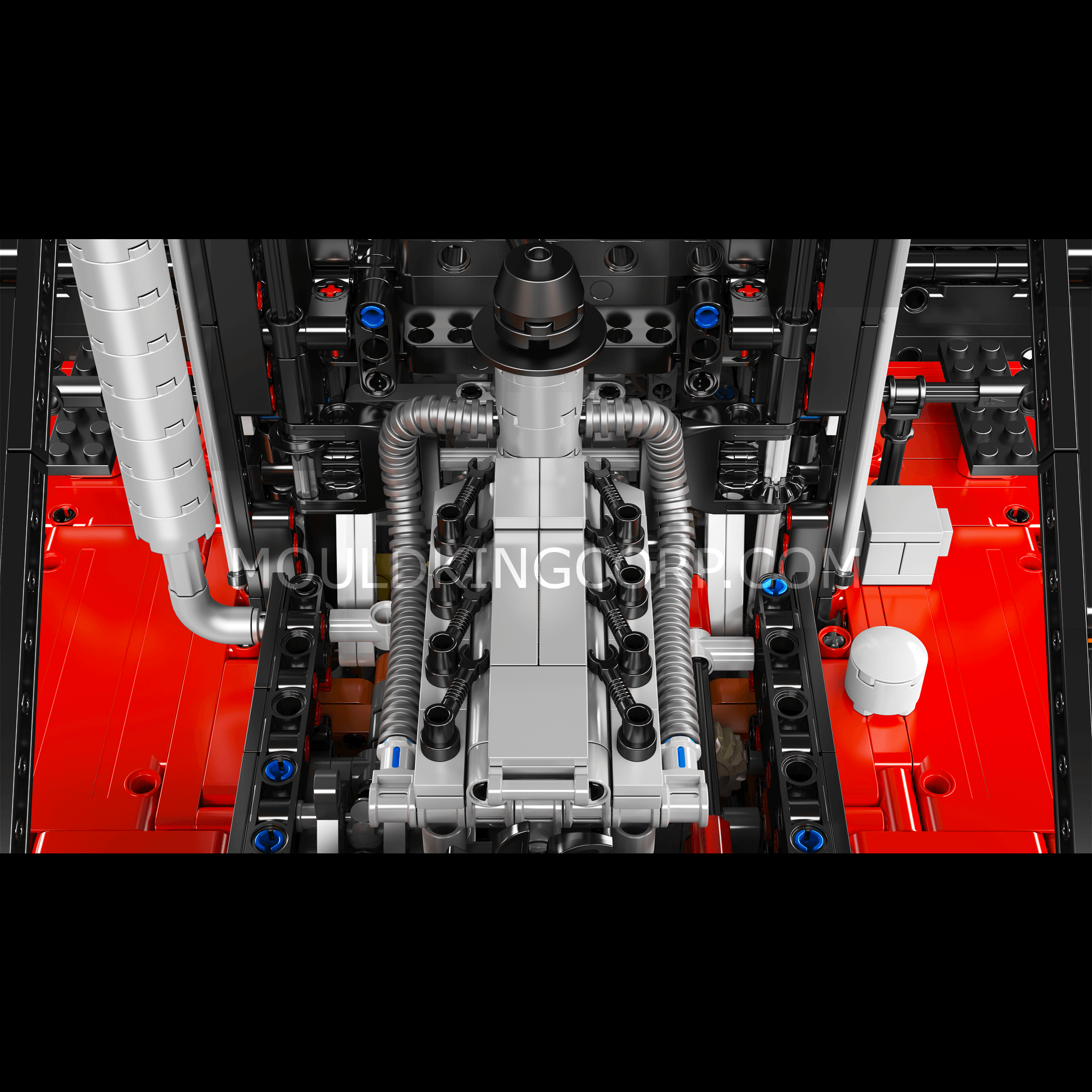 17044/17045 Heavy-Duty Forklift Remote Controlled Building Set | 4,579 Pcs - Image 3 of 12 | TheBrickTube