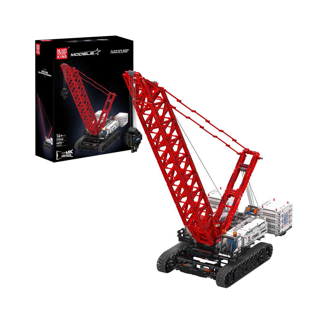 17046 Manitowoc 16000 Crawler Crane Building Set | 4,494 Pcs - Main Image | TheBrickTube