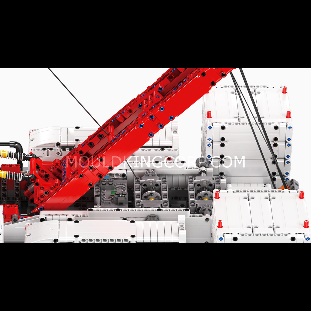17046 Manitowoc 16000 Crawler Crane Building Set | 4,494 Pcs - Image 2 of 6 | TheBrickTube