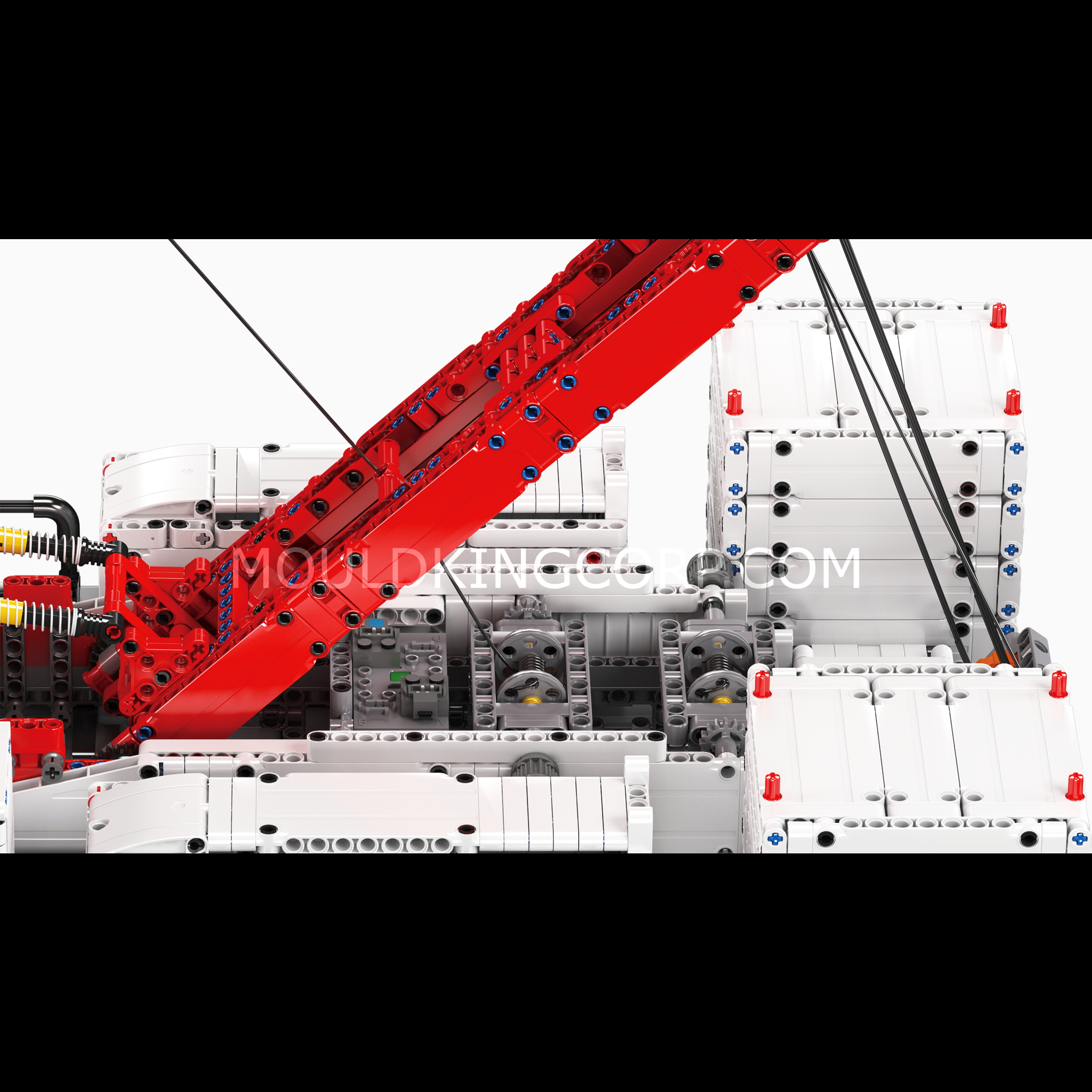 17046 Manitowoc 16000 Crawler Crane Building Set | 4,494 Pcs - Image 2 of 6 | TheBrickTube