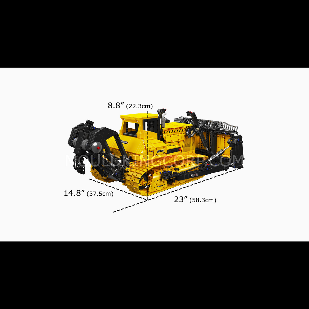 17049 Liebherr PR766 Remote Controlled Bulldozer Building Set | 3,568 PCS - Image 6 of 6 | TheBrickTube