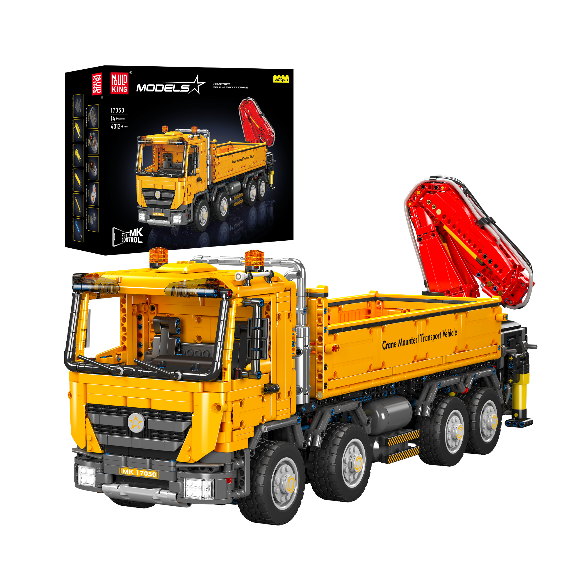 17050 Remote Controlled Crane Truck Building Set | 4,012 Pcs - Main Image | TheBrickTube