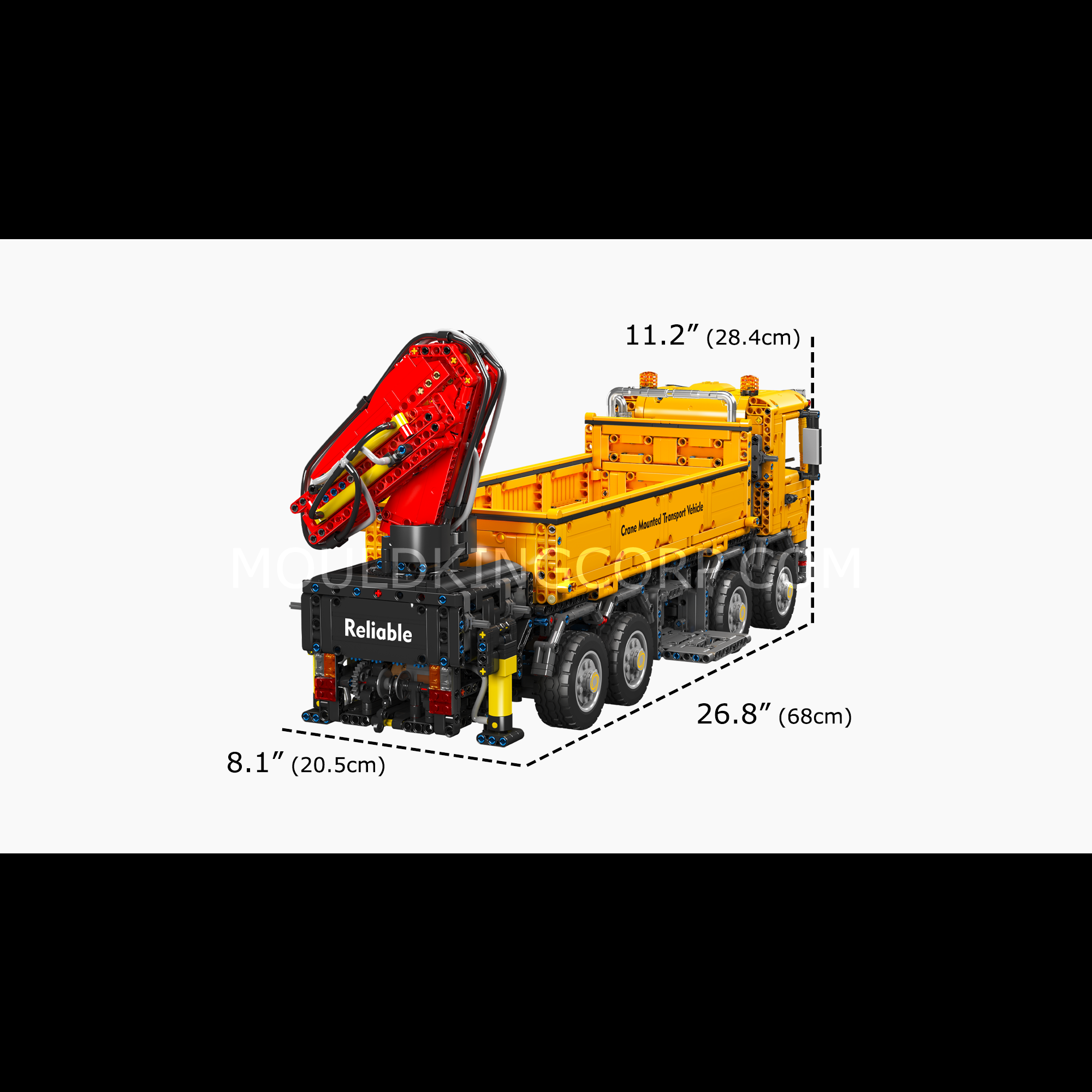 17050 Remote Controlled Crane Truck Building Set | 4,012 Pcs - Image 6 of 6 | TheBrickTube