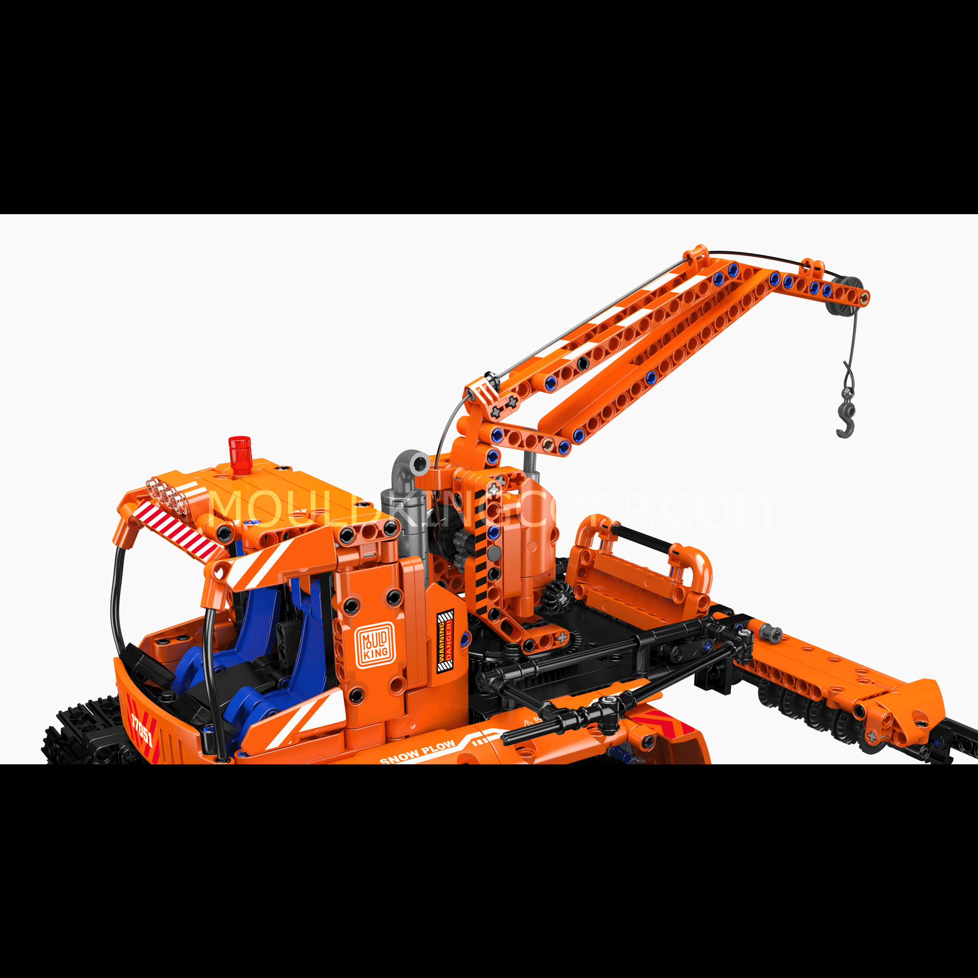 17051 Remote Controlled Snow Groomer Building Set | 1,241 Pcs - Image 5 of 6 | TheBrickTube