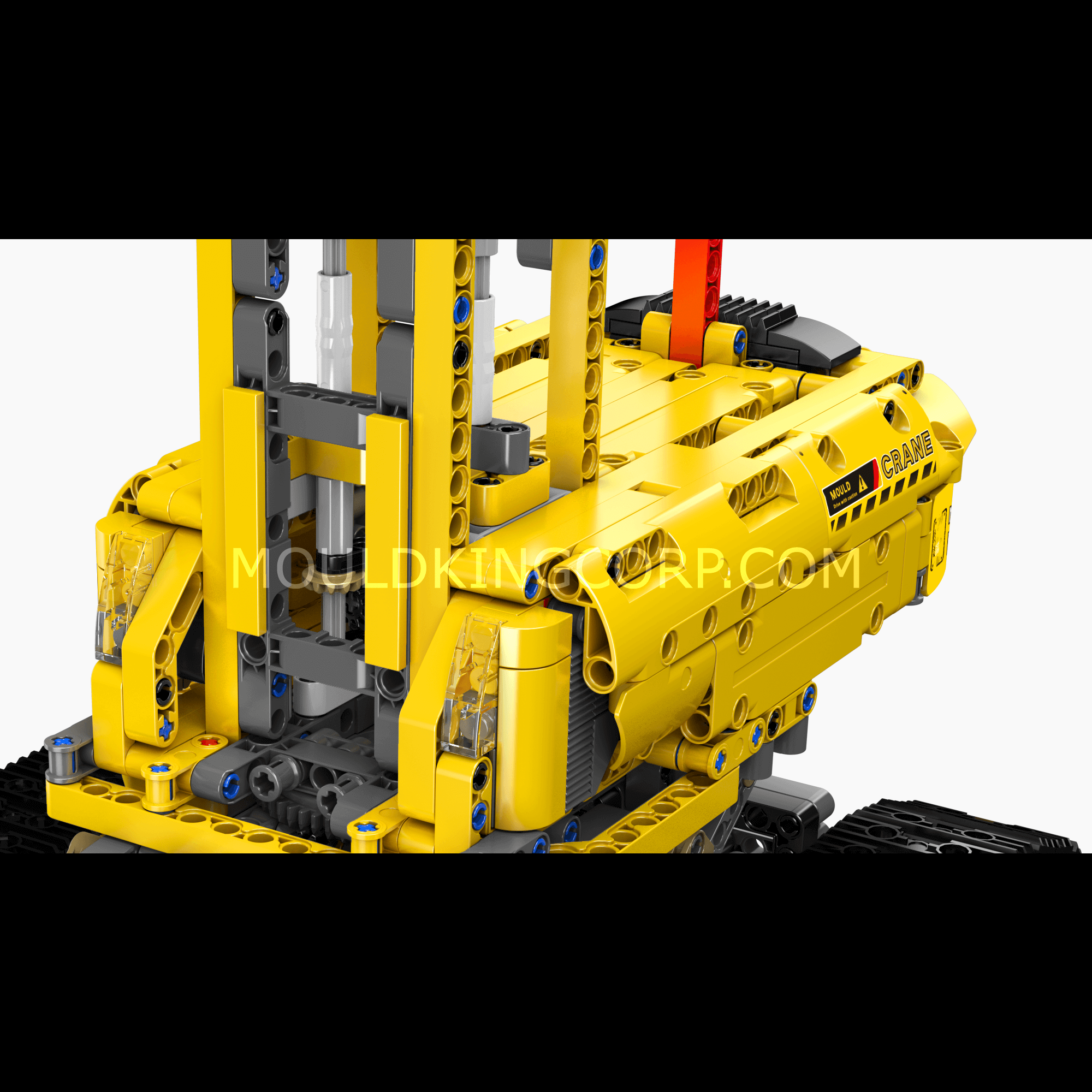 17059 Crawler Tower Crane Building Set | 1,731 Pcs - Image 2 of 6 | TheBrickTube