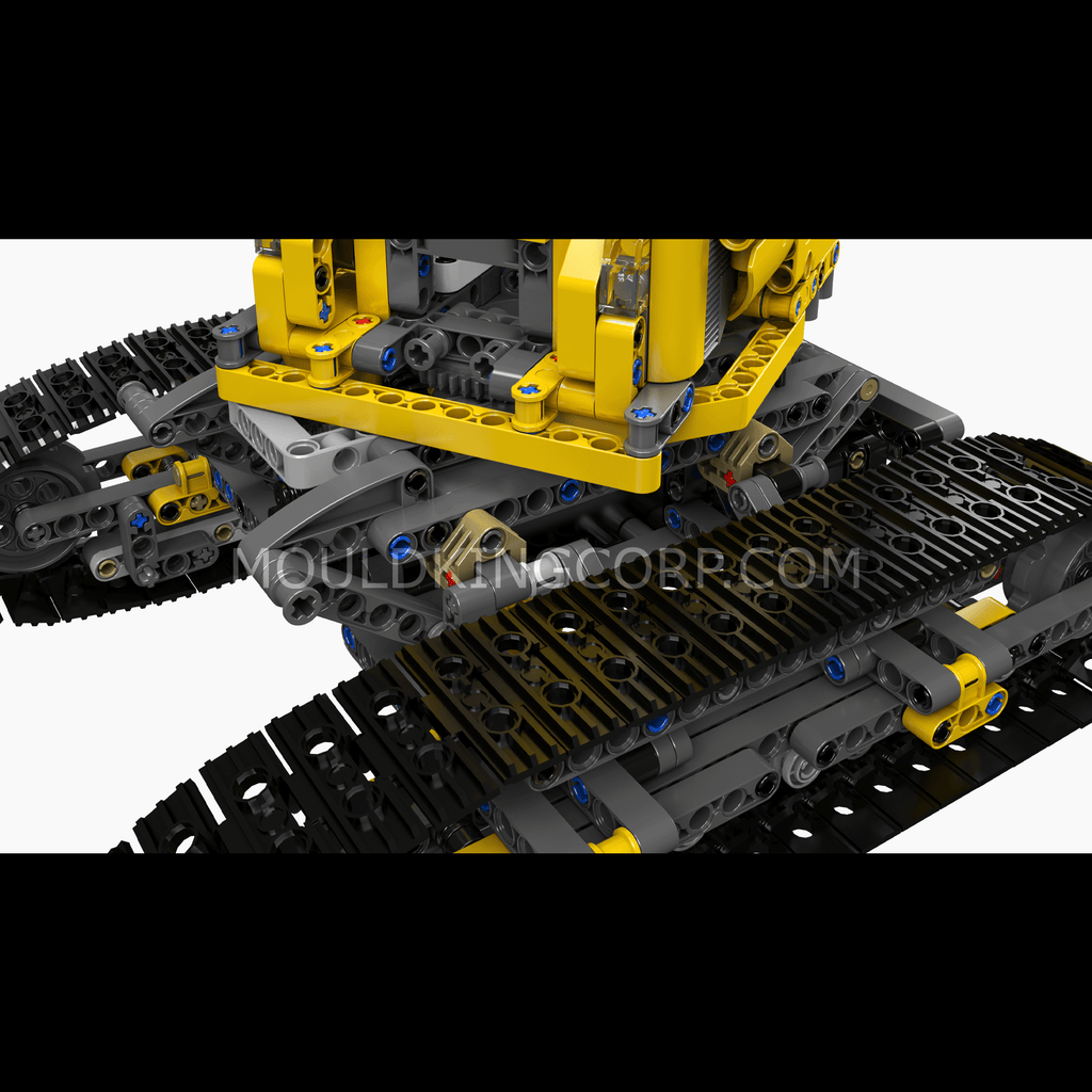 17059 Crawler Tower Crane Building Set | 1,731 Pcs - Image 3 of 6 | TheBrickTube