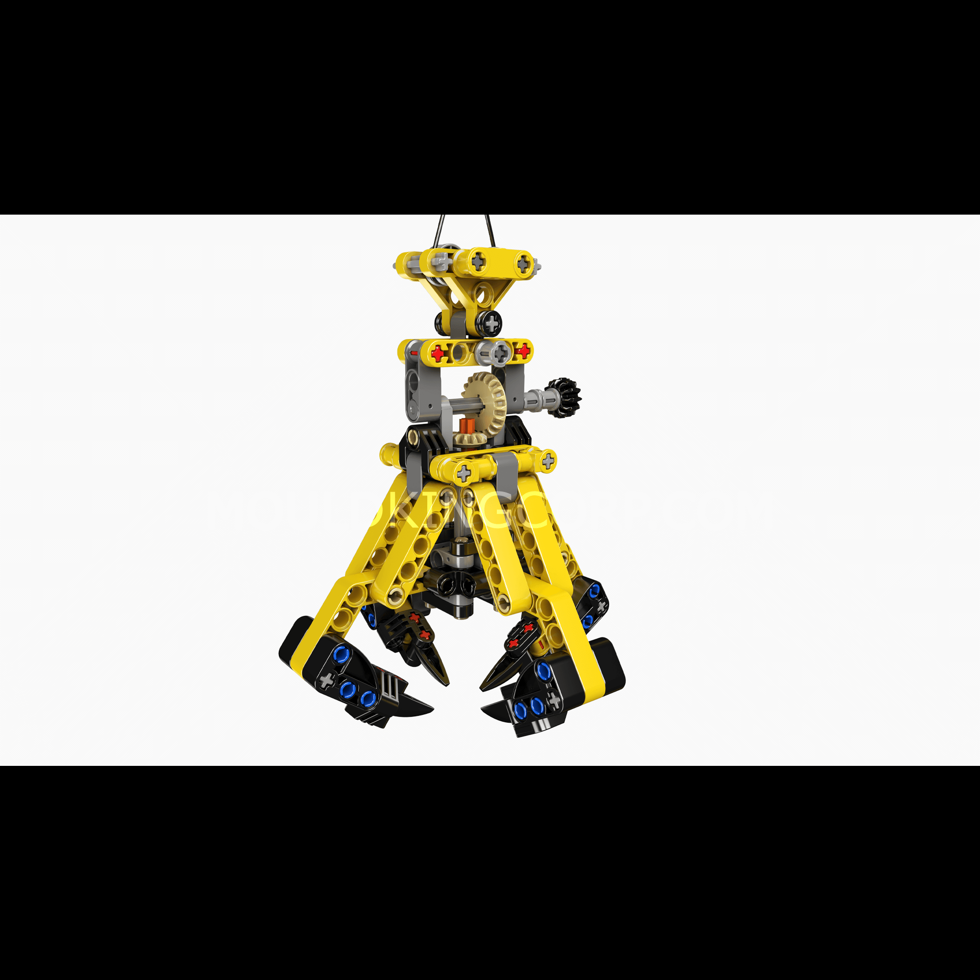 17059 Crawler Tower Crane Building Set | 1,731 Pcs - Image 5 of 6 | TheBrickTube