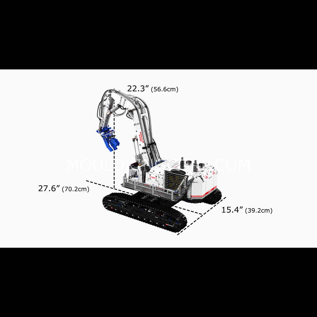 17062 Remote-Controlled Demolition Excavator Building Set | 4,195 Pcs - Image 6 of 6 | TheBrickTube