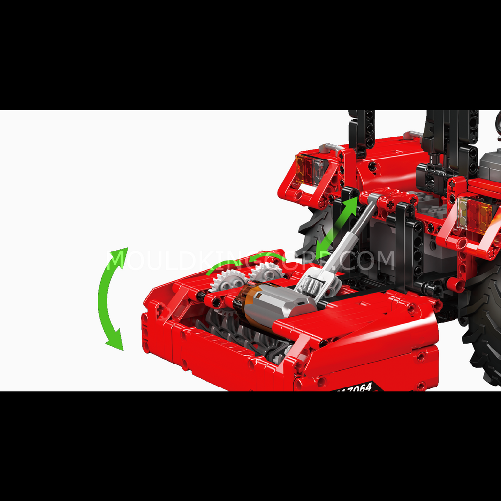 17064 Remote Control Agricultural Tractor Building Set | 1,857 Pcs - Image 3 of 6 | TheBrickTube